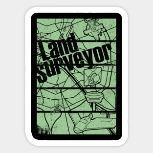 LAND SURVEYOR Sticker